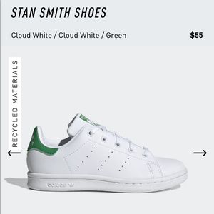 Adidas Stan Smith | size 10 in men, 12 in women